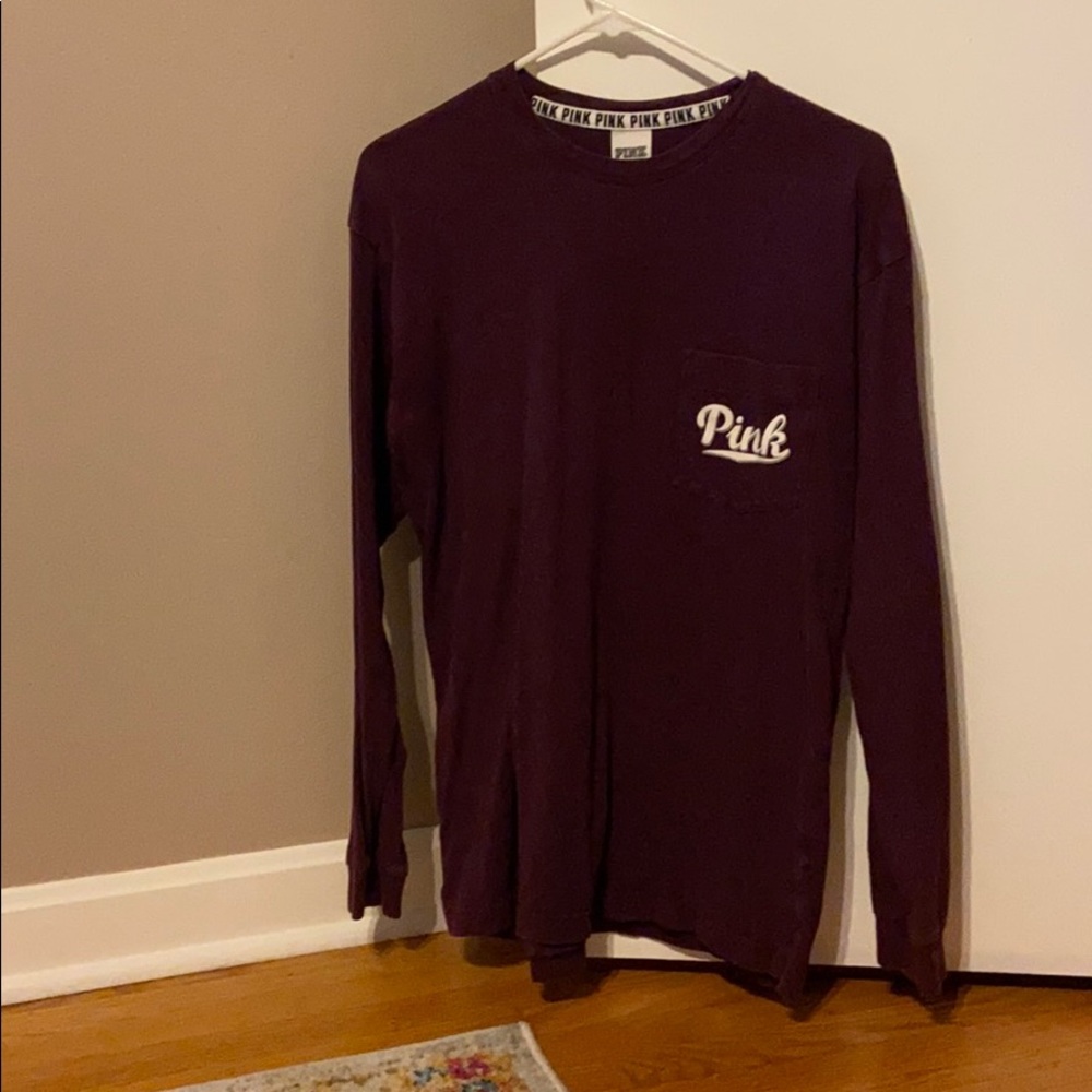 PINK long sleeved tee